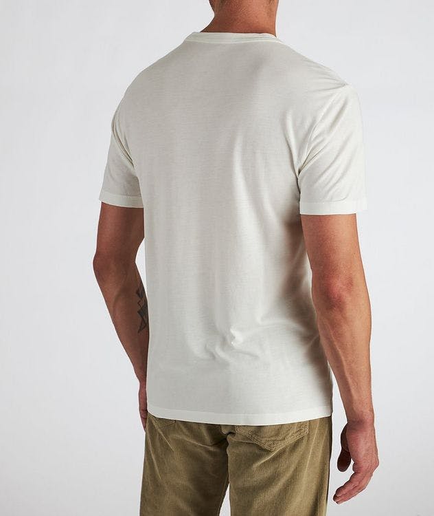 Pigment Dyed Pocket Lyocell-Cotton T-Shirt picture 4