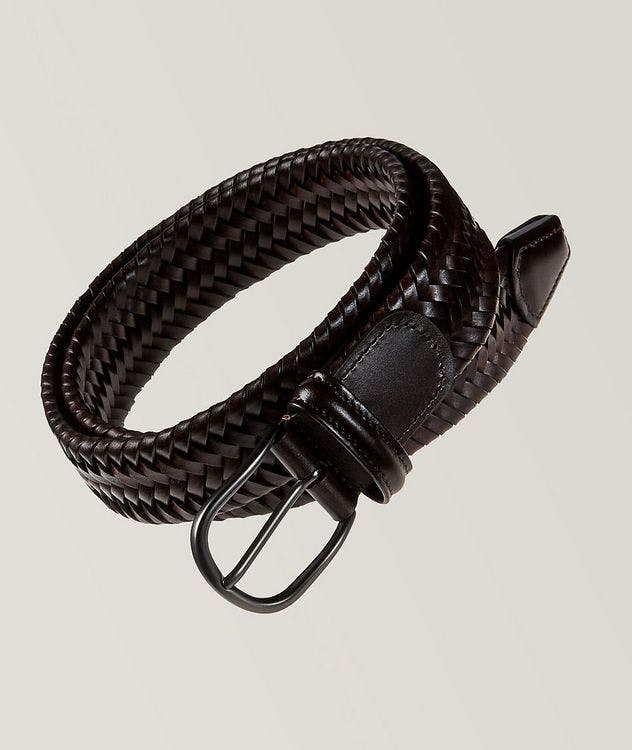 Stretch Woven Leather Belt picture 1