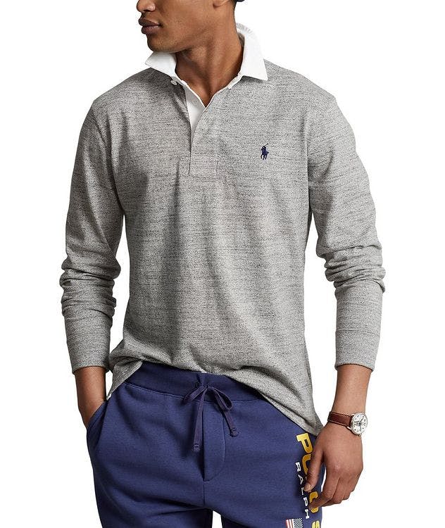Long-Sleeve Rugby Cotton Polo picture 2