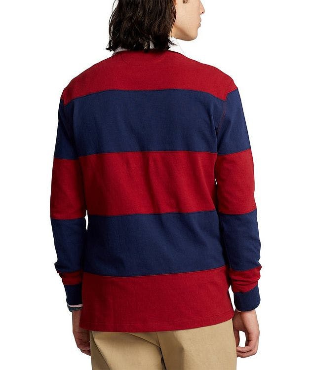 Long-Sleeve Striped Rugby Polo picture 3