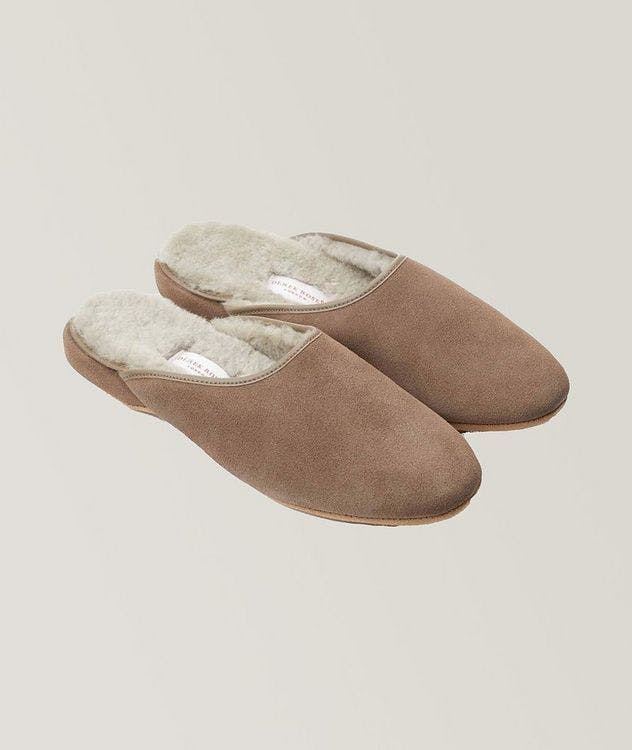 Shearling Lined Slippers picture 1