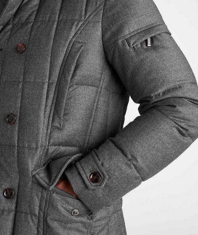 Siro Quilted Wool-Cashmere City Coat picture 5