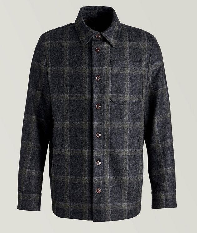 Wool Check Overshirt picture 1