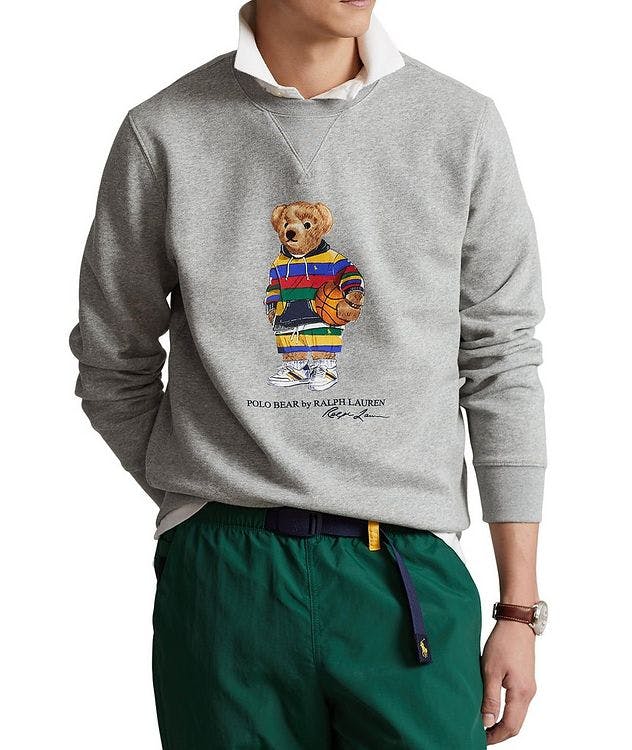 Polo Bear Printed Cotton-Blend Sweatshirt picture 2