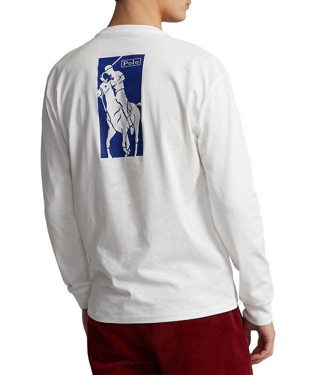 Long-Sleeve Logo Cotton T-Shirt picture 3