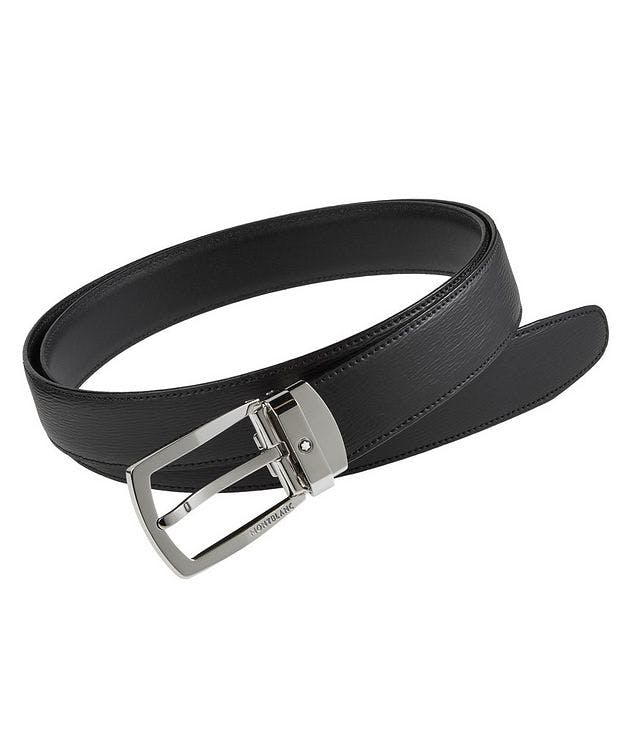 Leather Trapeze Buckle Belt picture 1