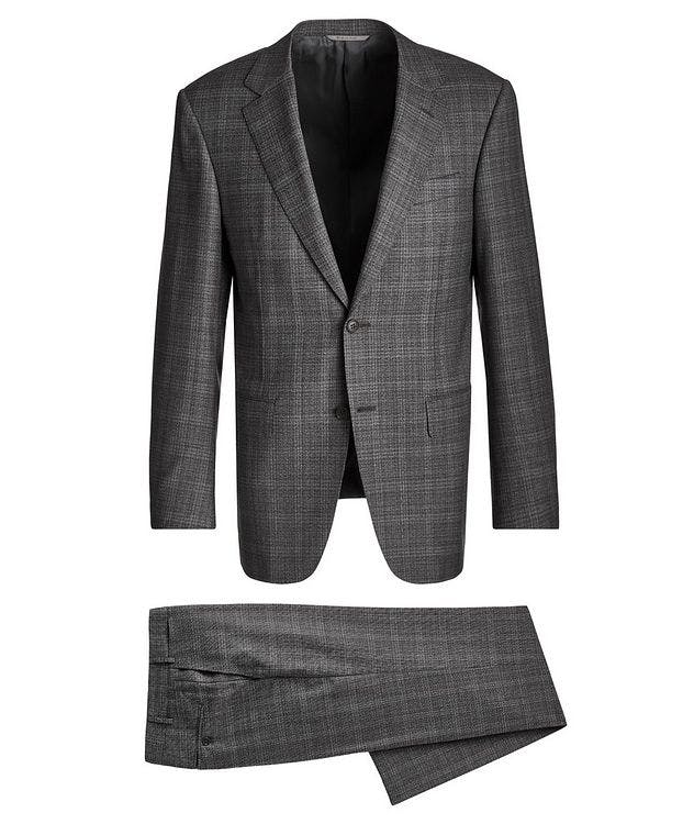 Impeccabile Wool Tonal Plaid Suit picture 1