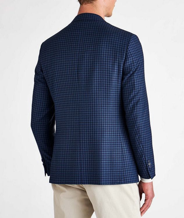 Houndstooth Wool Sports Jacket picture 3