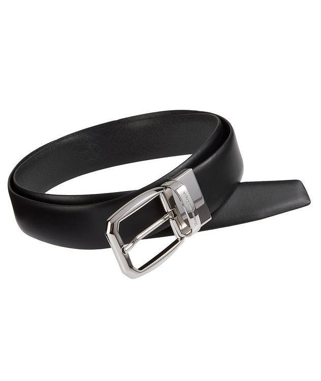 Reversible Saffiano Leather Belt picture 1
