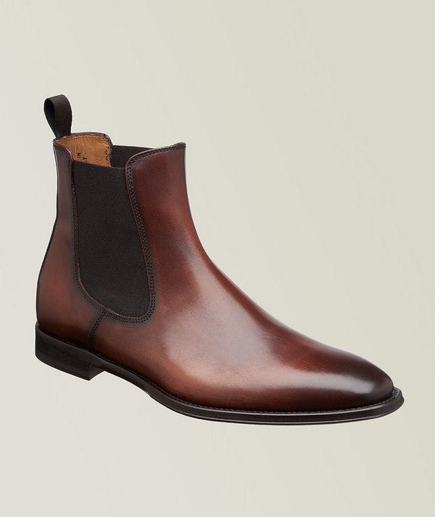 Burnished Leather Chelsea Boot picture 1