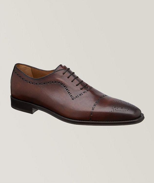 Leather Cap-Toe Brogue picture 1