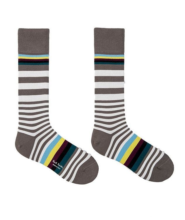 Will Stripe Cotton-Blend Socks picture 2