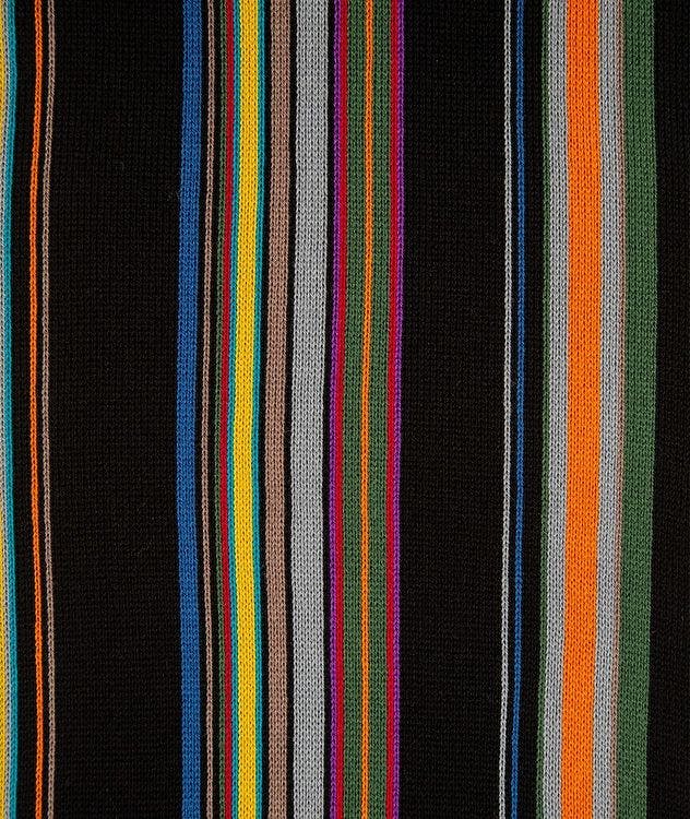 Striped Wool Scarf  picture 3
