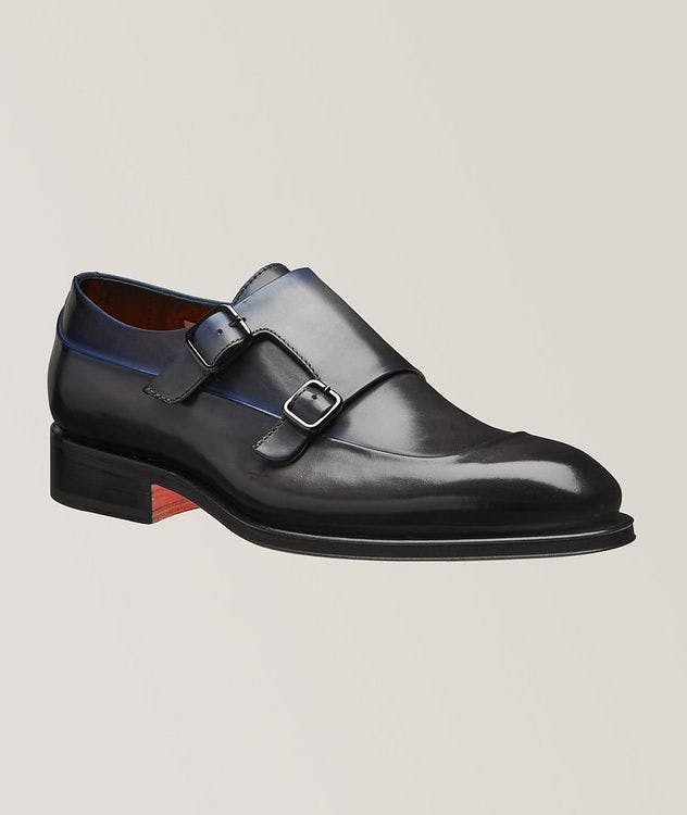  Burnished Leather Carter Double Monkstraps picture 1