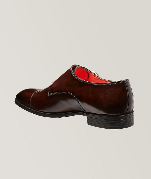 Burnished Leather Double Monkstraps picture 2