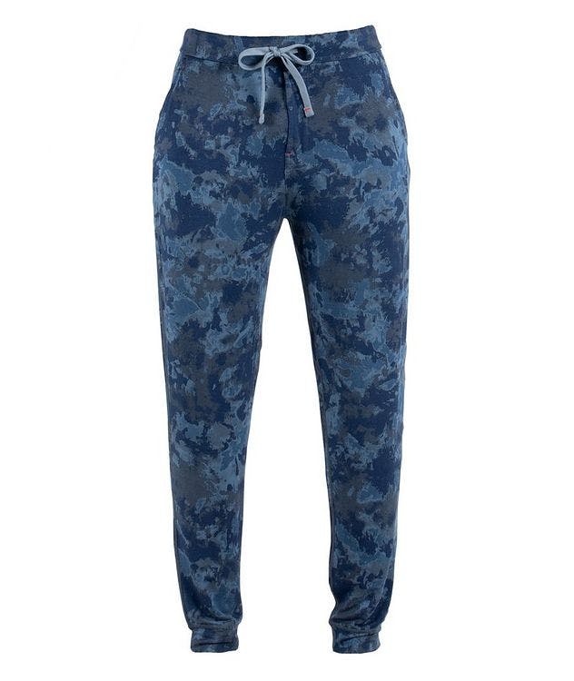 Snooze Camo Printed Stretch-Modal Lounge Pants picture 1
