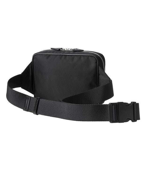 La Medusa Barocco Motif Nylon-Leather Belt Bag picture 2