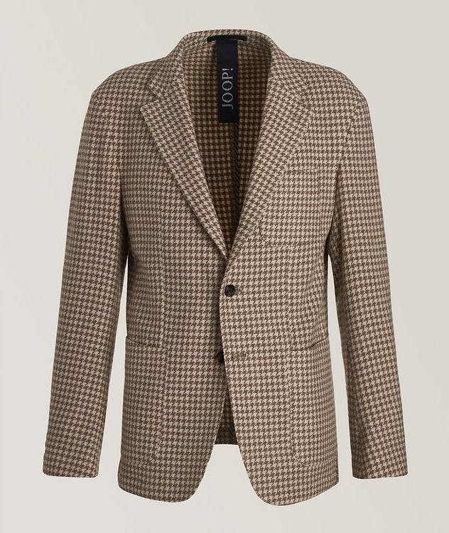 Wool-Blend Herringbone Sport Jacket picture 1