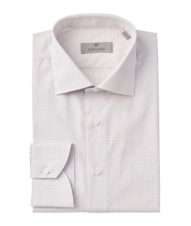 Contemporary Fit Mini Check Dress Shirt picture 1