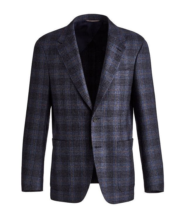 Wool Plaid Boucle Sports Jacket picture 1
