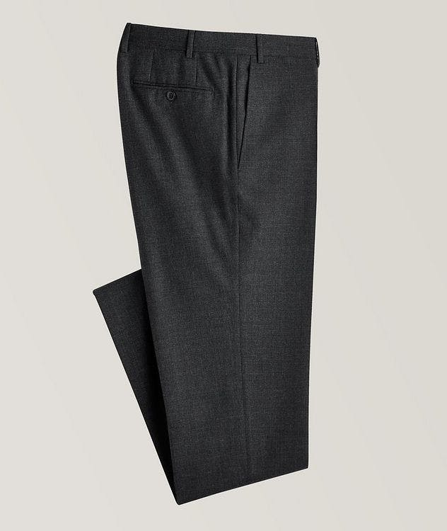 Kei Stretch-Flannel Wool Dress Pants picture 1