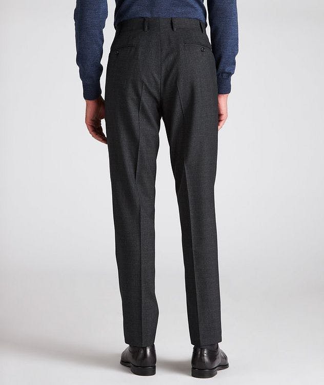 Kei Stretch-Flannel Wool Dress Pants picture 3