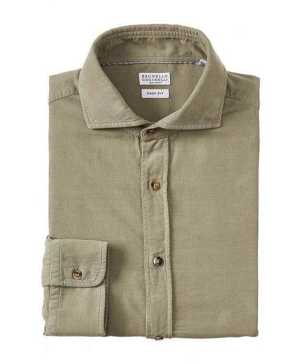 Brushed Corduroy Cotton Sport Shirt picture 1