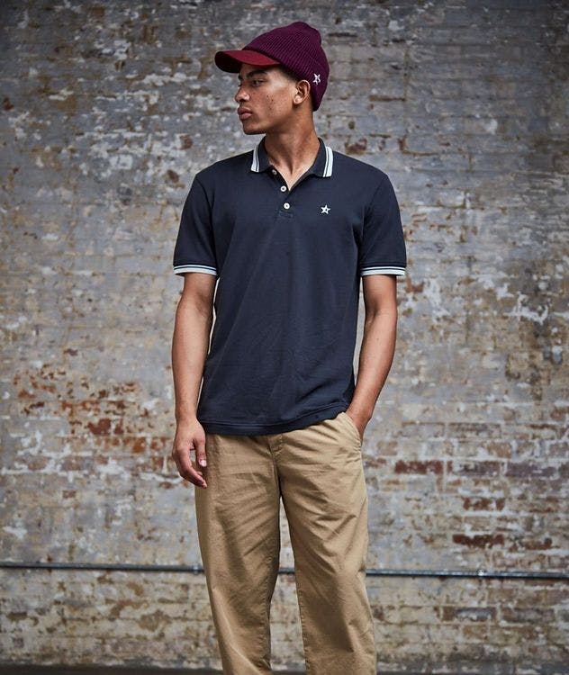 Play Well Tipped Organic Cotton Pique Polo picture 5