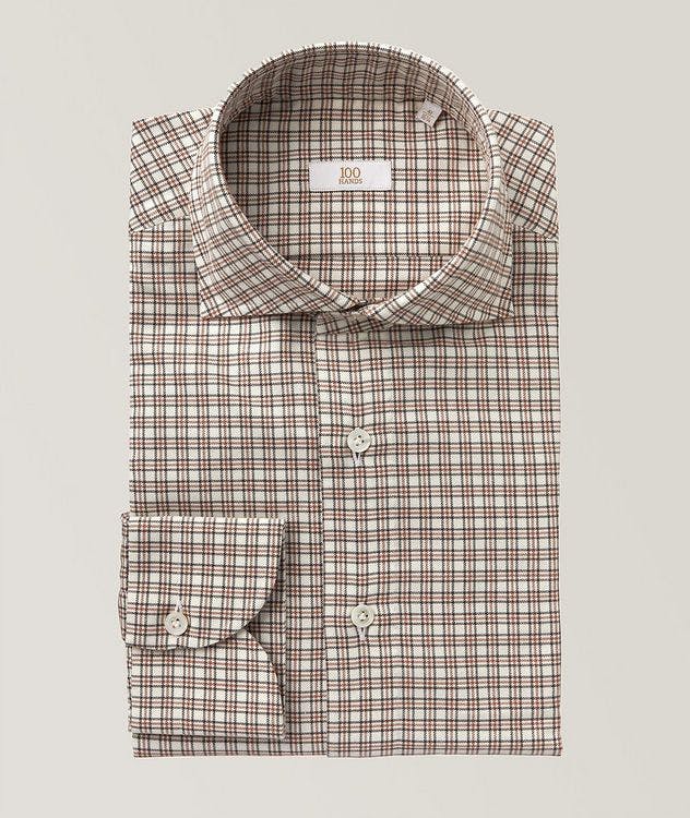 Gold Line Handmade Cotton Checked Sports Shirt picture 1
