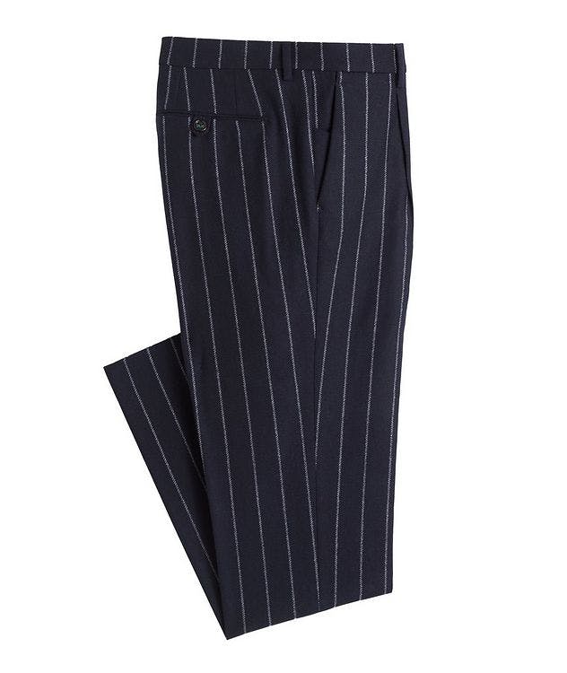 Morello Pleated Stripped Wool Pants picture 1