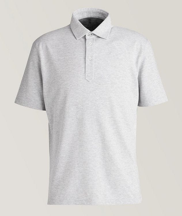 Short-Sleeve Jersey Cotton Pique Polo picture 1
