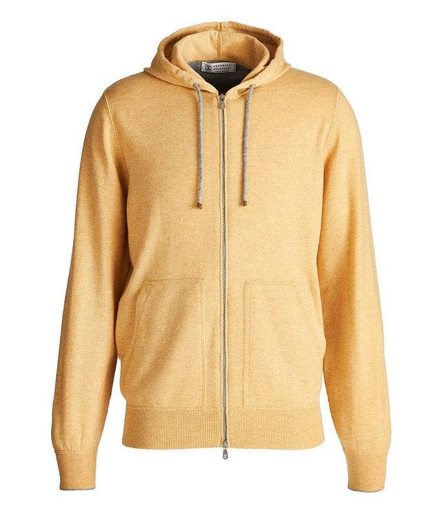 Zip-Up Cashmere Hoodie picture 1