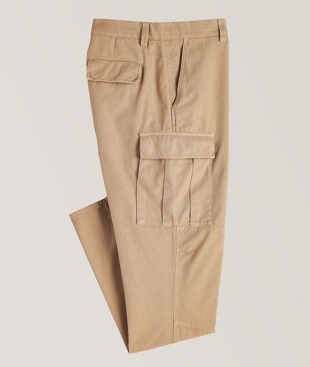 Pantalon en coton à poches cargos picture 1