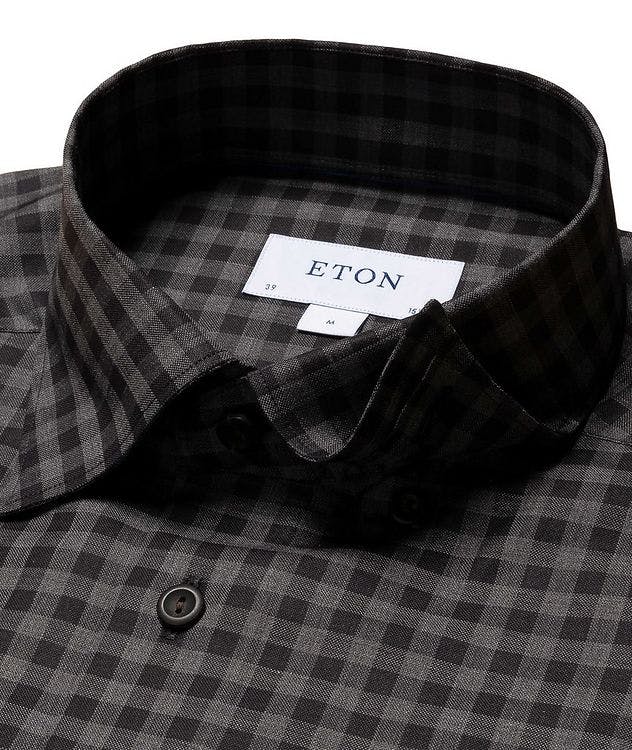Slim Fit Check Oxford Shirt picture 5