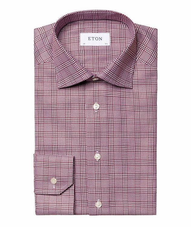 Contemporary Fit Luxe Twill Check Shirt picture 1
