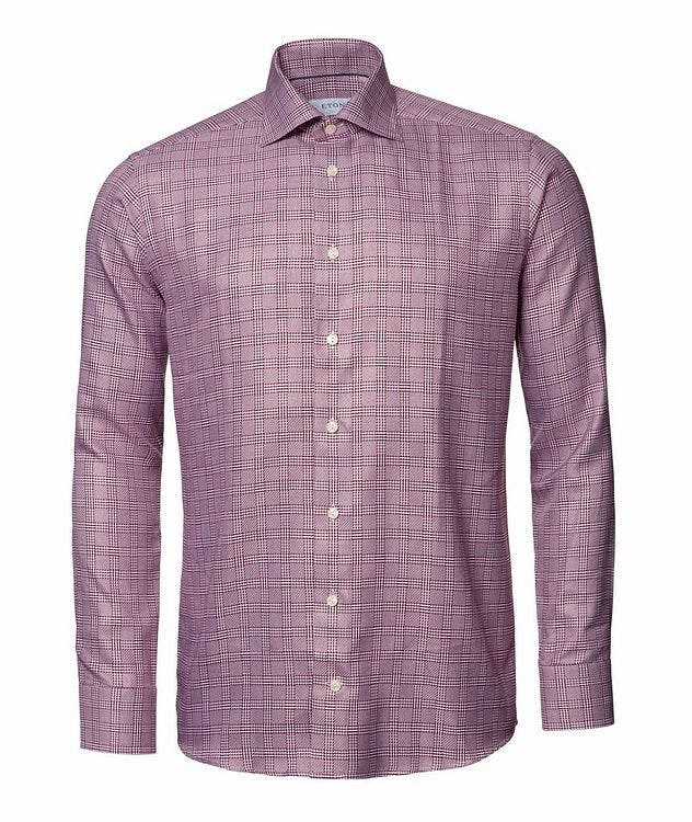 Contemporary Fit Luxe Twill Check Shirt picture 7