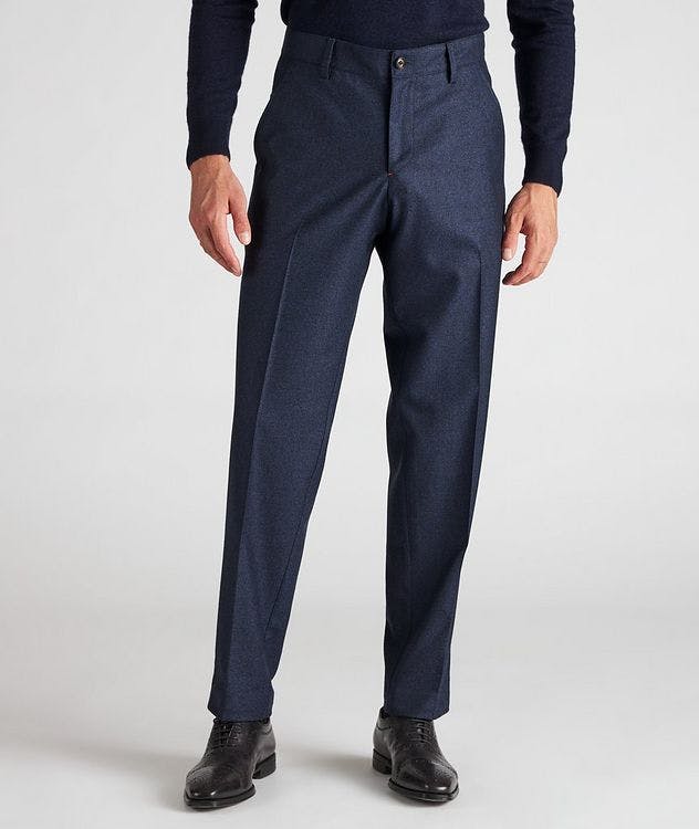 Slim Straight Brushed Wool Sport Pant picture 2