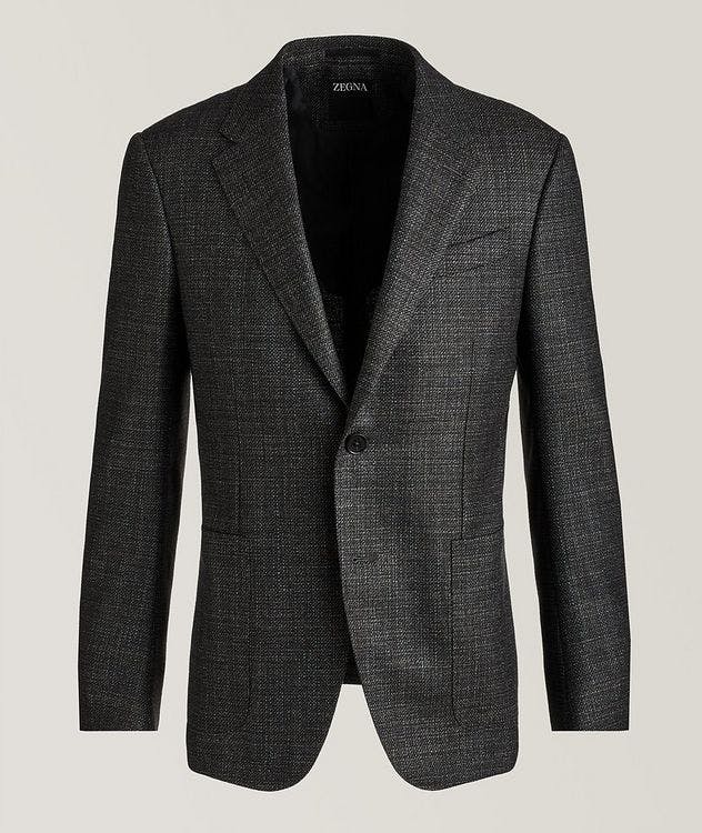 Drop 8 Wool-Silk Textured Sports Jacket picture 1