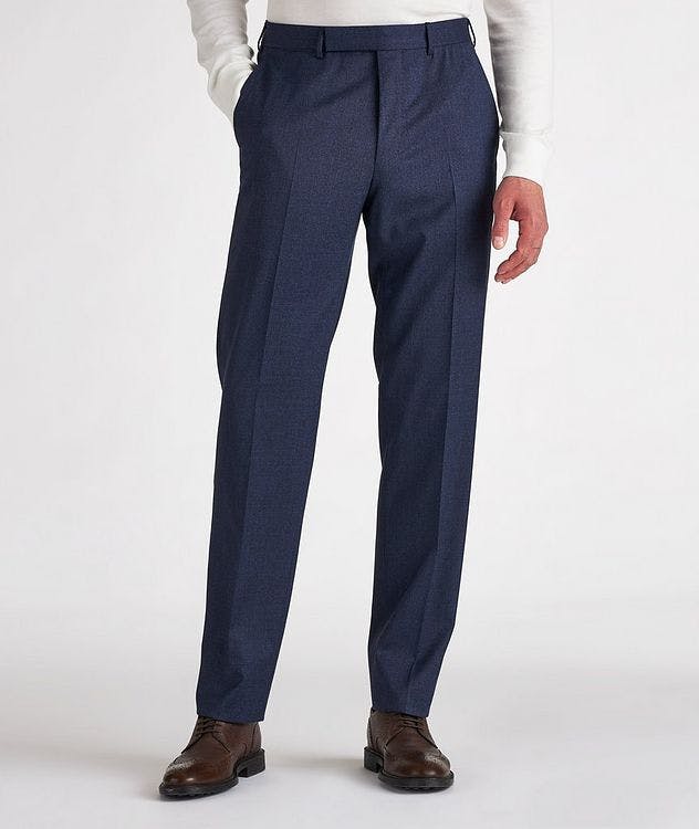 Sartorial Stretch-Wool Neat Dress Pants picture 2