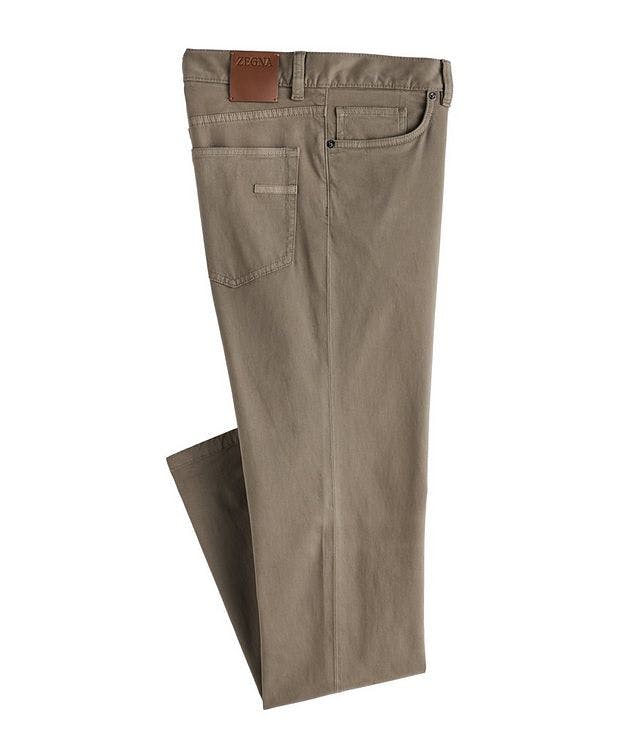 City Stretch-Cotton 5-Pocket Jeans picture 1