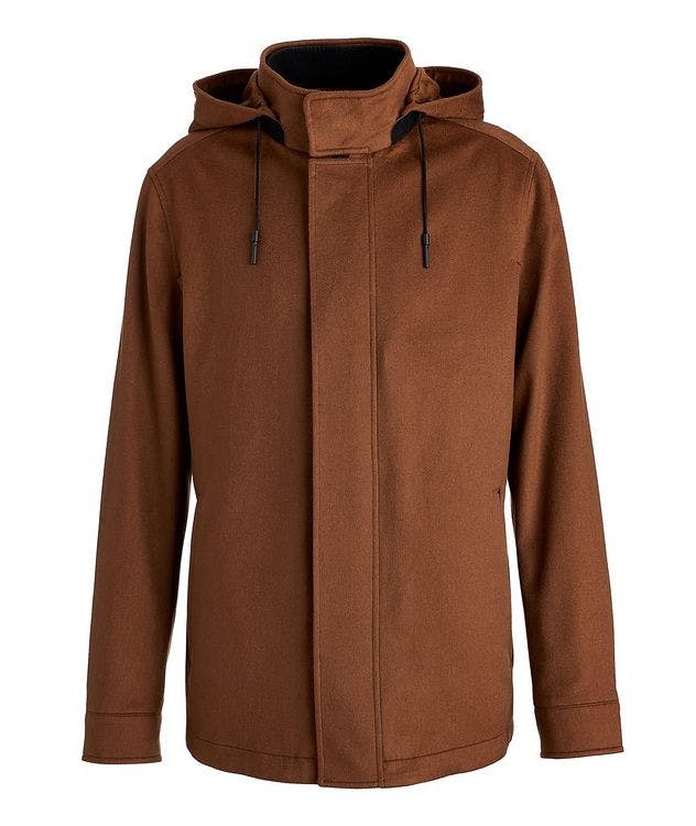 Oasi Cashmere Lite Hooded Overjacket picture 1
