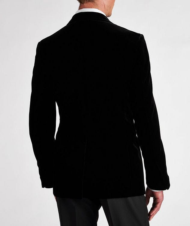 Shelton Black Velvet Cocktail Jacket picture 4