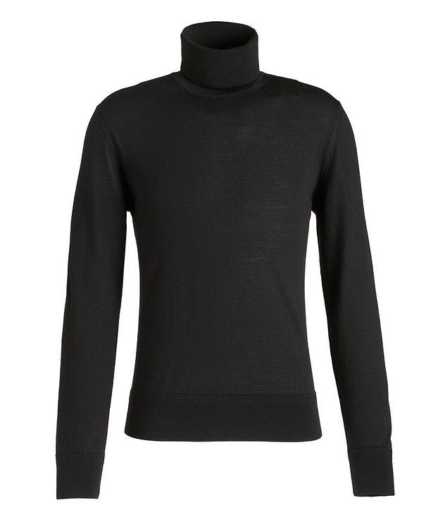 Long Sleeve Merino Wool Turtleneck Sweater picture 1