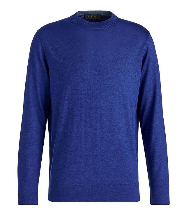 Colin Silk, Wool, Cashmere Crew Neck Sweater picture 1