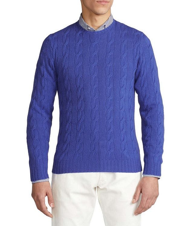 Cable-Knit Cashmere Sweater picture 2