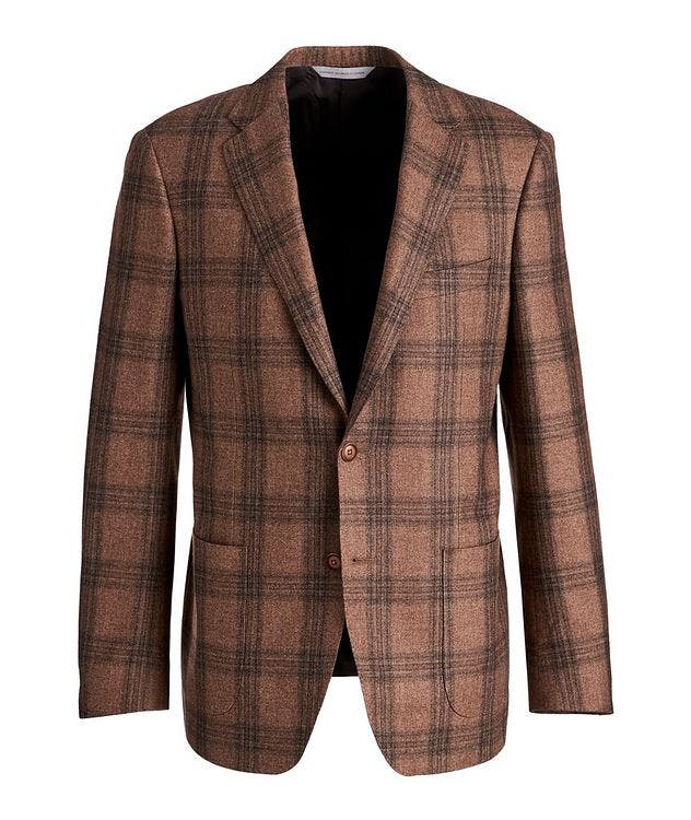 Cosmo Plaid Wool-Cotton-Silk Sport Jacket picture 1