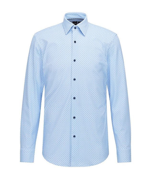 Slim Fit Performance Jersey Print Shirt picture 1