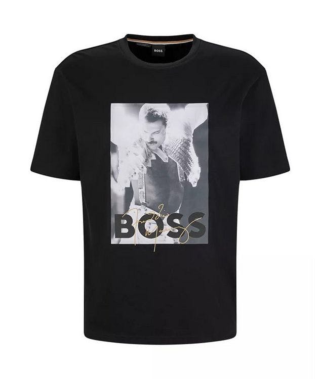 BOSS X Freddie Mercury Cotton Graphic T-shirt  picture 1