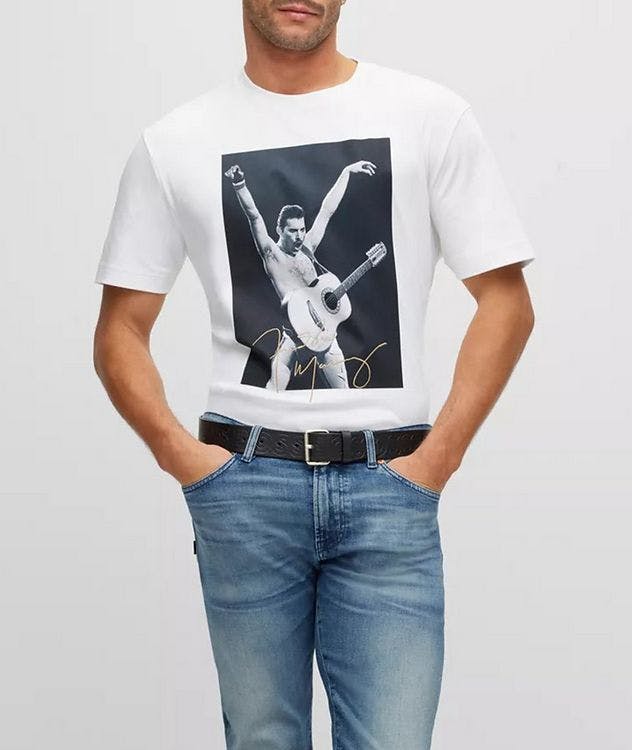 BOSS X Freddie Mercury Cotton Graphic T-shirt  picture 2