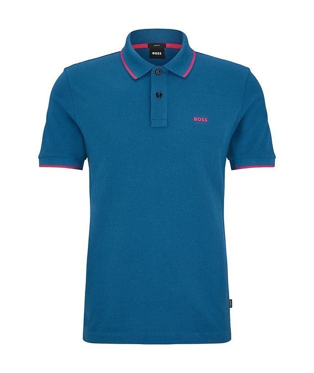 Logo Embossed Cotton Polo picture 1